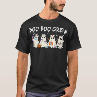 T-shirt Boo Boo Infirmière d'équipage Funny Infirmière d'H