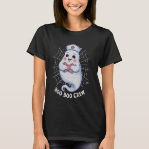 T-shirt Boo Boo Infirmière d'équipage Infirmière d'Hallowe