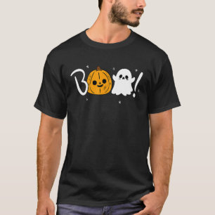 T-shirt Boo carnaval de citrouille Halloween fan d'Hallowe