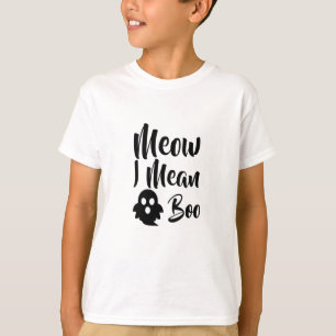 T-shirt Boo-catoween-halloween-drôle
