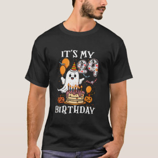 T-shirt Boo C'est mon 29e anniversaire Halloween Ghost 29