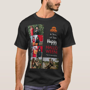 T-shirt Boo citrouille jack-o-lanterne Halloween Collage p