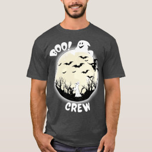 T-shirt Boo Crew Flying Witch Festival d'Halloween