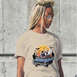 T-shirt Boo Crew Funny T Rex Retriever Tee Vintage