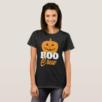 Boo Crew Jack-o-lantern Halloween Noir