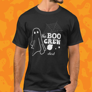 T-shirt Boo Crew White Halloween Famille Correspondant Pap