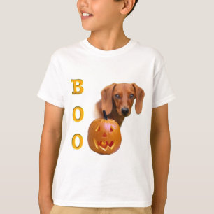 T-shirt Boo Dachshund (lisse)