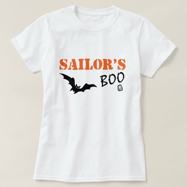 T-shirt Boo de marin (Design devant)