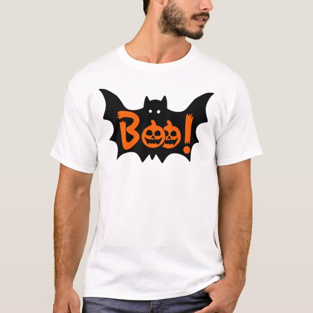 T-shirt Boo Drôle Idées Cadeau Halloween (Devant)