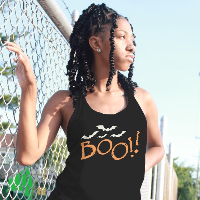 T-shirt Boo ! ! Enfants Halloween (Looking cute, feeling creepy. Shop this Halloween tank top exclusively on Zazzle)