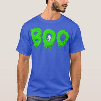 T-shirt Boo Funny Halloween Éffrayant Fantôme Ado Garçons 