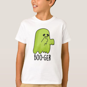 T-shirt Boo-ger Funny Halloween Booger Ghost Pun