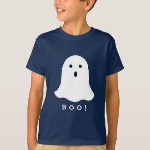 T-shirt Boo Ghost pour Halloween pour les enfants