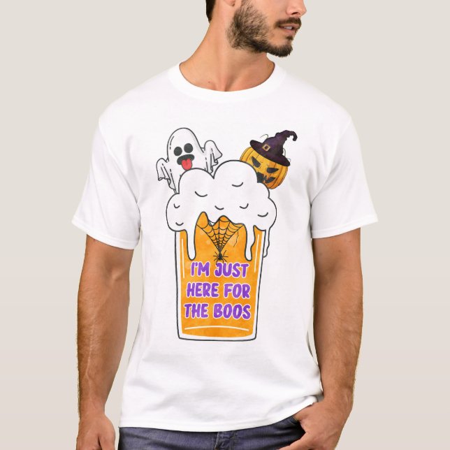 T-shirt Boo Halloween (Devant)