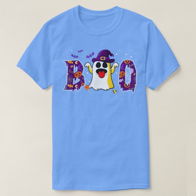 T-shirt Boo Halloween (Design devant)
