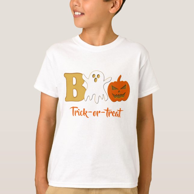 T-Shirt Boo Halloween (Devant)