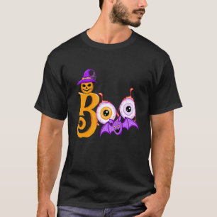 T-shirt Boo Halloween Carnaval Citrouille Halloween Party