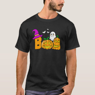 T-shirt Boo Halloween Citrouille Carnaval Halloween Party