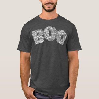 T-shirt Boo - Halloween Wordcloud