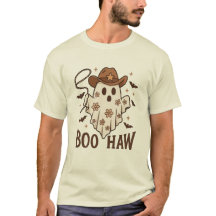 Boo Haw Cowgirl Ghost - Mignonne Halloween Occiden