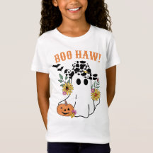 Boo Haw fall Halloween western cowboy fantôme