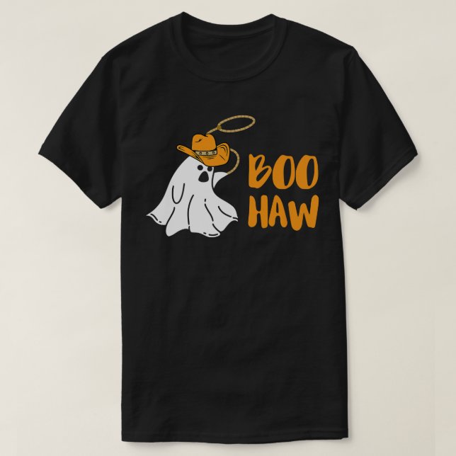 T-shirt Boo Haw Rodeo Country Wild West Halloween Premium (Design devant)