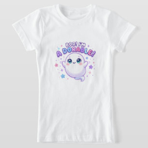 T-Shirt Boo je suis adorable petit fantôme mignon