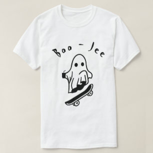 T-shirt Boo Jee Halloween Ghost Cool Patinage tirage Éffra
