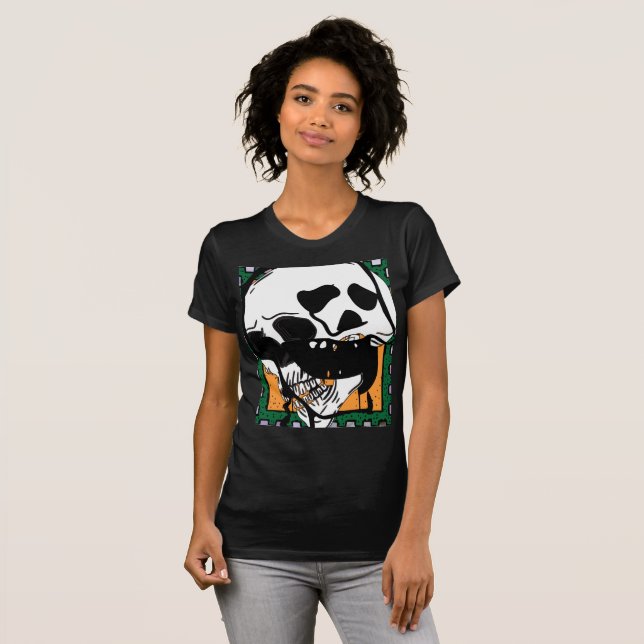 T-shirt Boo Joyeux Halloween (Devant entier)