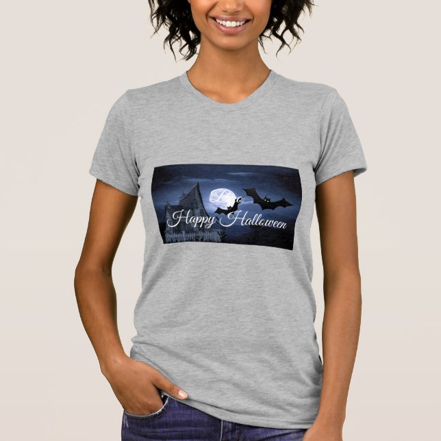 T-shirt Boo Joyeux Halloween (Devant)