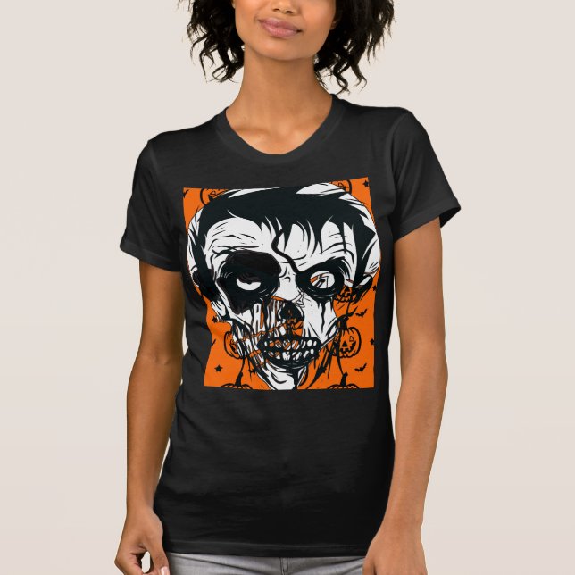 T-shirt Boo Joyeux Halloween (Devant)
