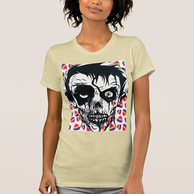 T-shirt Boo Joyeux Halloween (Devant)
