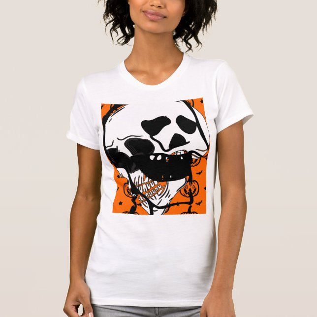 T-shirt Boo Joyeux Halloween (Devant)