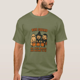 T-shirt Boo Squad – Tous Vos Friandises Nous Appartiennent