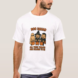 T-shirt Boo Squad – Tous Vos Friandises Nous Appartiennent