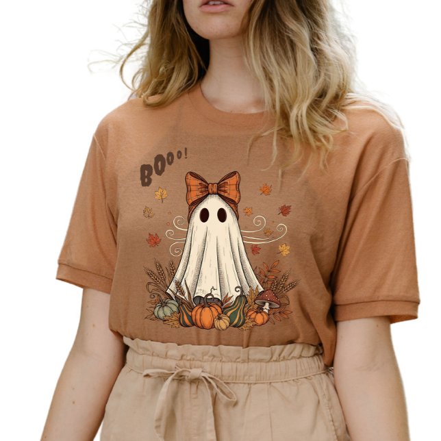 T-shirt Boo-tiful Autumn Ghost AI Art  (Créateur téléchargé)