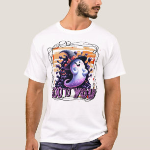 T-shirt Boo To You Happy Halloween Scary Ghost Holiday