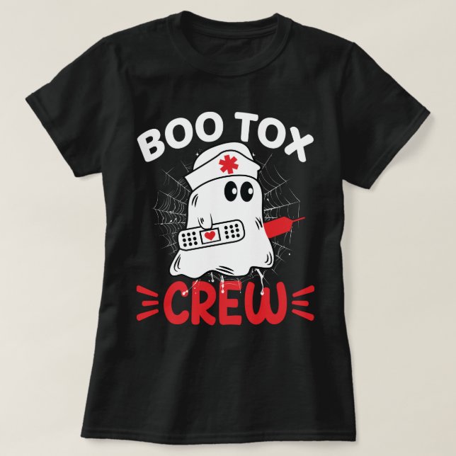 T-shirt BOO-Tox Botox Dysport esthétique infirmière (Design devant)