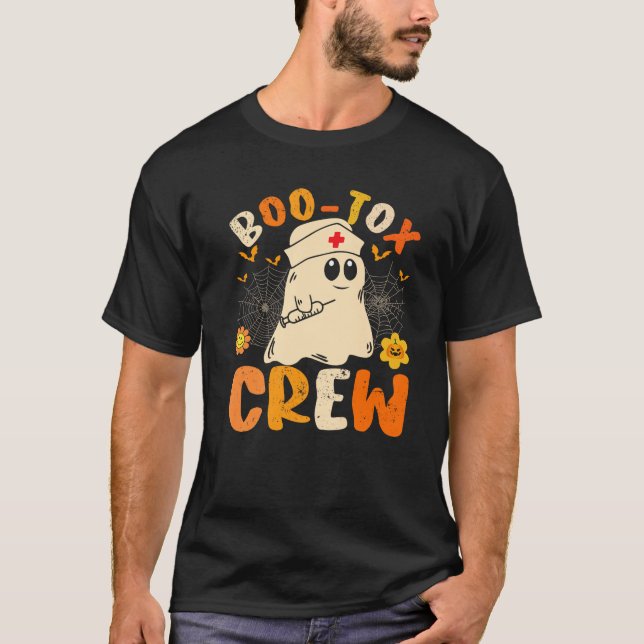T-shirt BOO Tox Nurse Injector Halloween Filler Botox Dysp (Devant)