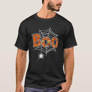 T-shirt Boo Web Spider Halloween Jour Fête ou traitement