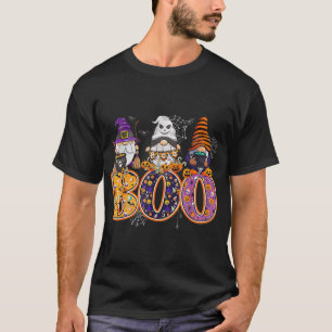 T-shirt Boo Witch Sipders Citrouilles heureux Halloween Gn