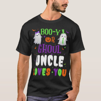 T-shirt Boo-Y Ou Ghoul Oncle Vous Aime Bébé Boo Halloween
