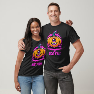 T-shirt Boo Y'All, éffrayant adorable design Halloween
