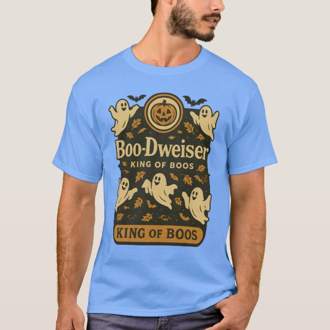 T-shirt Boodweiser le roi des Boos (Devant)