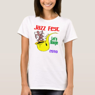 T-shirt Boogie au Jazz Fest