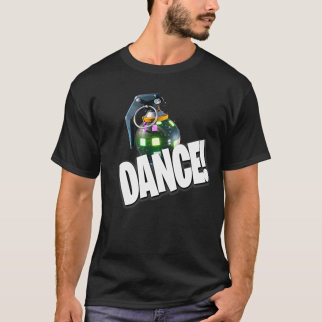 T-shirt Boogie Bomb Dance Disco Drôle amusant Bataille Roy (Devant)