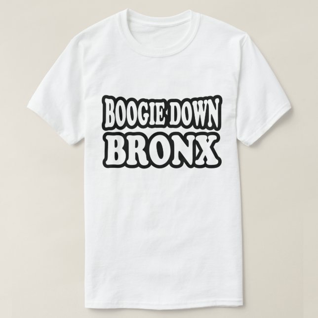 T-shirt Boogie Down Bronx, NYC (Design devant)