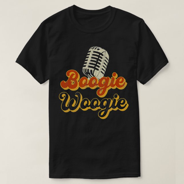 T-shirt Boogie Woogie Dancing Party Design Pour Danseurs (Design devant)