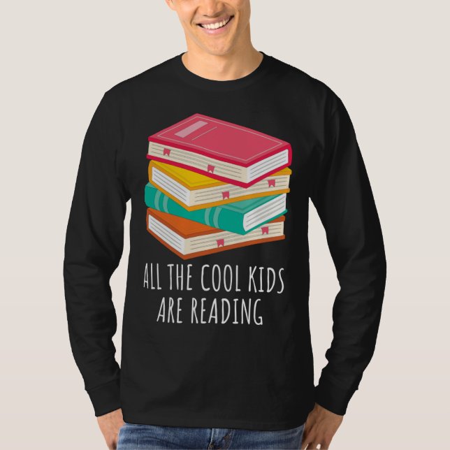 T-shirt Book  All the Cool Kids are Reading (Devant)