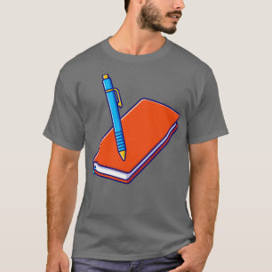 T-shirt Book And Pen